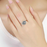Silver Rose Ring - Soffi Store