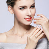 Eliana Silver Heart Stud Earrings - Soffi Store